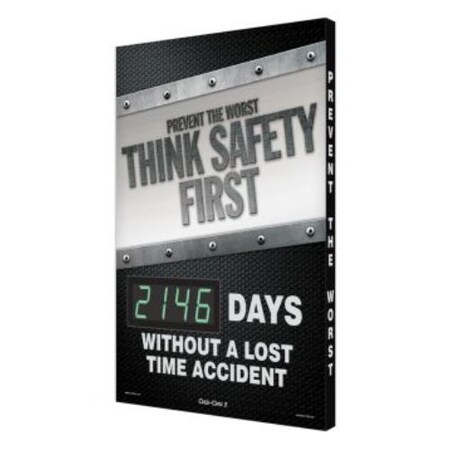 Accuform DIGIDAY 3 ELECTRONIC SAFETY SCK146 SCK146